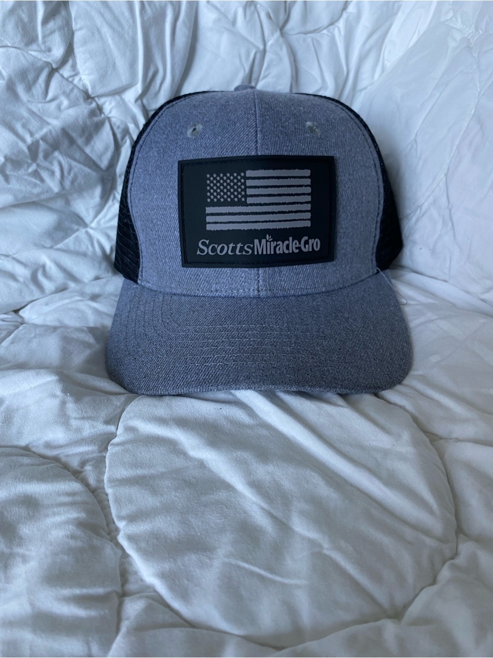 Scott’s Miracle Grow Grey and Black Trucker Hat